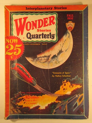 Item #005886 Wonder Stories Quarterly. Fall 1932. Vol. 4. No 1. Jack Williamson, Frank K. Kelly,...
