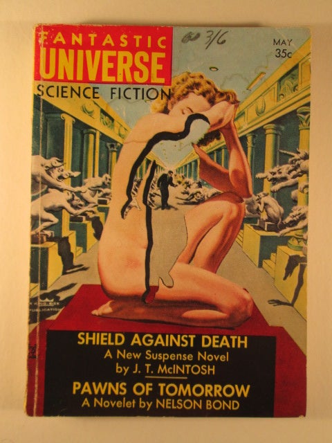 Item #006251 Fantastic Universe Science Fiction. May 1957. Vol. 7., No 5. Nelson Bond.