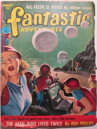 Item #006487 Fantastic Adventures. August 1952. Milton Lesser, Rog Phillips