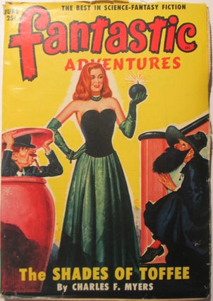 Item #006488 Fantastic Adventures. June 1950. Mack Reynolds, Charles Myers