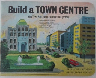 Item #008999 Build a Town Centre with Town Hall, shops, fountains and gardens. Press out paper...