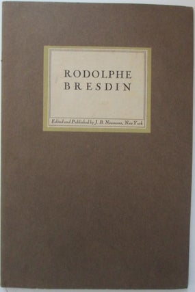 Item #009479 Rodolphe Bresdin. J. B. Neumann