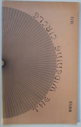 Item #009790 The Widening Circle. Winter 1973. Vol. 1 No. 1. Anais Nin, Robert Lowry