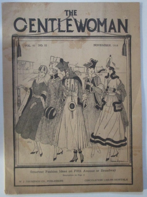 Item #009791 The Gentlewoman. November, 1916. Authors.