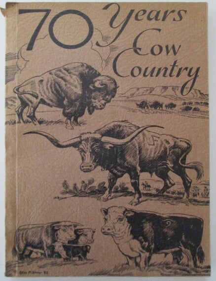 Item #010425 Seventy Years. A panoramic history of the Wyoming Stock Growers' Association; interwoven with data relative to the cattle industry in Wyoming. Agnes Wright Spring.