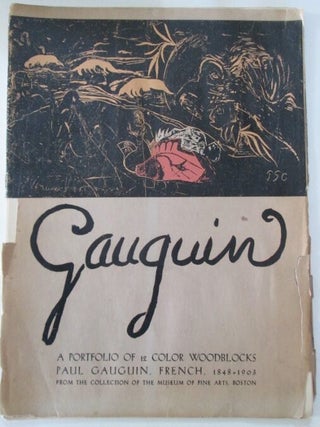 Item #010434 Gauguin. A Portfolio of 12 Color Woodblocks. From the Collection of the Museum of...