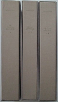 Item #010585 Le Roman Comique. Three Volumes. Paul Scarron