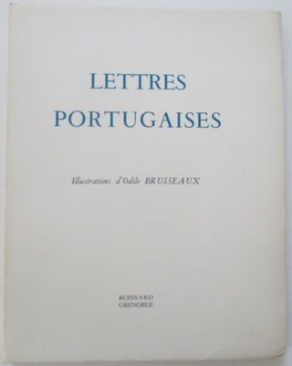 Item #010664 Lettres Portugaises. Gabriel-Joseph De la Vergne