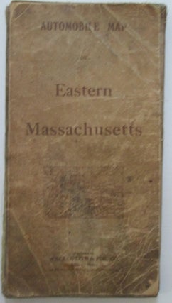 Item #010923 Automobile Map of Eastern Massachusetts. Given