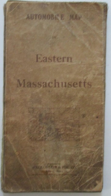 Item #010923 Automobile Map of Eastern Massachusetts. Given.