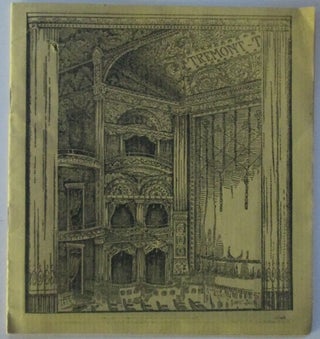 Item #011016 Theater Program for the First Week of the Annual Boston Engagement of DeWolf Hopper...