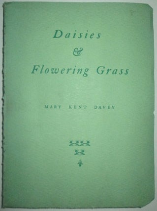 Item #011107 Daisies and Flowering Grass. Mary Kent Davey