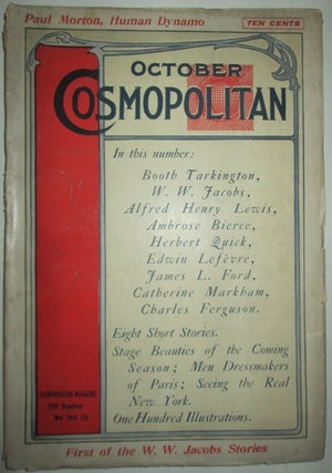 Item #011224 Cosmopolitan Magazine. October, 1905. Ambrose Bierce, Booth Tarkington