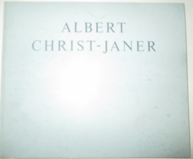 Item #011233 Albert Christ-Janer. February 22-March 28, 1976. authors.