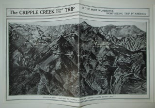 Item #011481 The Cripple Creek Short Line Trip. Pictorial Advertising Brochure. Given