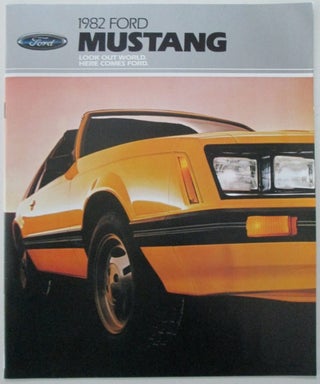 Item #011574 1982 Ford Mustang Promotional Sales Booklet. given