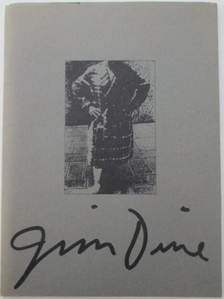 Item #011693 Jim Dine January 11-February 9, 1980. Jim Dine, James Mellow, artist, essay