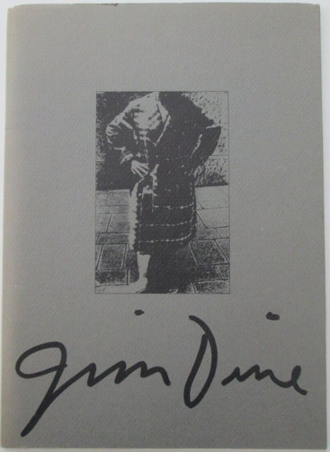 Item #011693 Jim Dine January 11-February 9, 1980. Jim Dine, James Mellow, artist, essay.