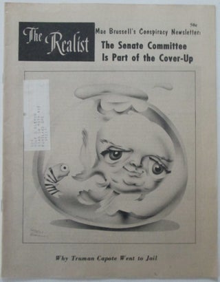 Item #011721 The Realist. No. 95. December, 1972. Paul Krassner, S. Clay . Wilson, Authors, artist