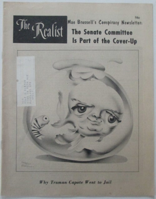 Item #011721 The Realist. No. 95. December, 1972. Paul Krassner, S. Clay . Wilson, Authors, artist.