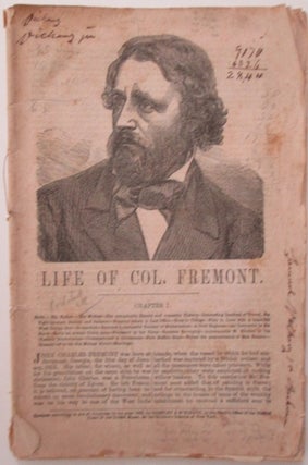 Item #011831 Life of Col. Fremont. Given