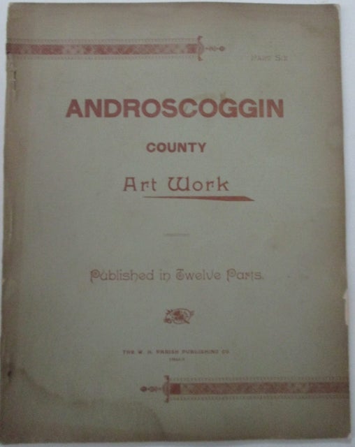 Item #011976 Androscoggin County Art Work. Part Six Only (of 12 Parts). given.