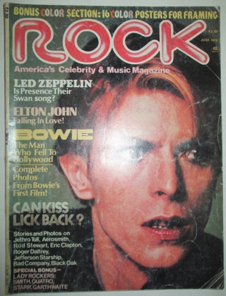 Item #012403 Rock. America's Celebrity and Music Magazine. June 1976. Authors