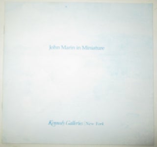 Item #012641 John Marin In Miniature. John Marin, artist