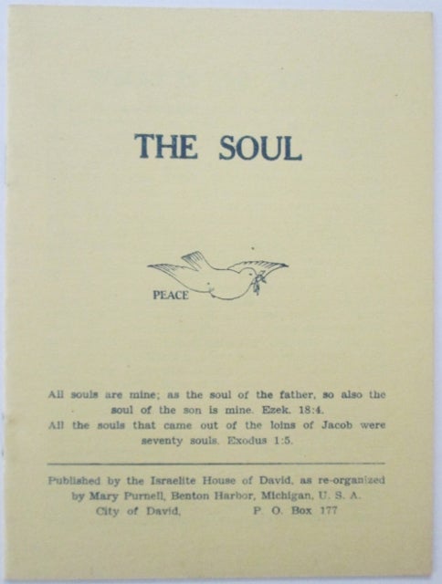 Item #012691 The Soul. Given.