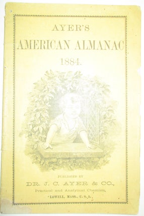 Item #012738 Ayer's American Almanac 1884. given