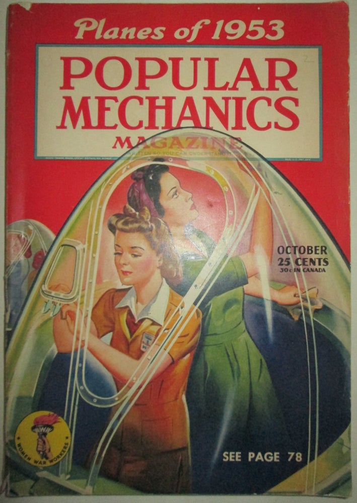 Item #012793 Popular Mechanics Magazine. October 1943. authors.