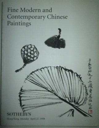 Item #013009 Fine Modern and Contemporary Chinese Paintings. Auction in Hong Kong: Monday, April...