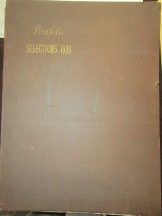 Item #013016 Portfolio Selections 1939. Wallpaper Sample Book (and Pin-Up Girl art scrapbook). given