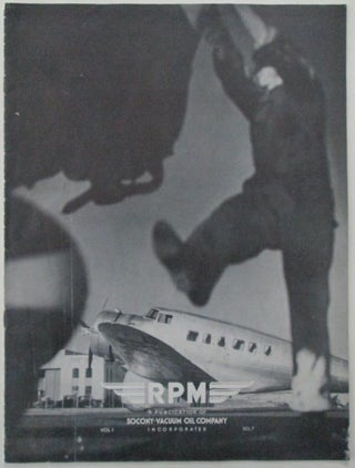 Item #013084 RPM. Vol. 1. No. 7. A Publication of Socony-Vacuum Oil Company. given
