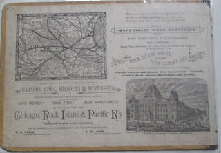 Item #013265 Chicago, Rock Island and Pacific Railway Illustrated Advertisement. given