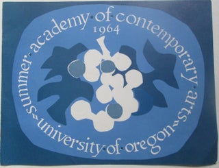 Item #013576 University of Oregon 1964 Summer Academy of Contemporary Arts and Summer Session...