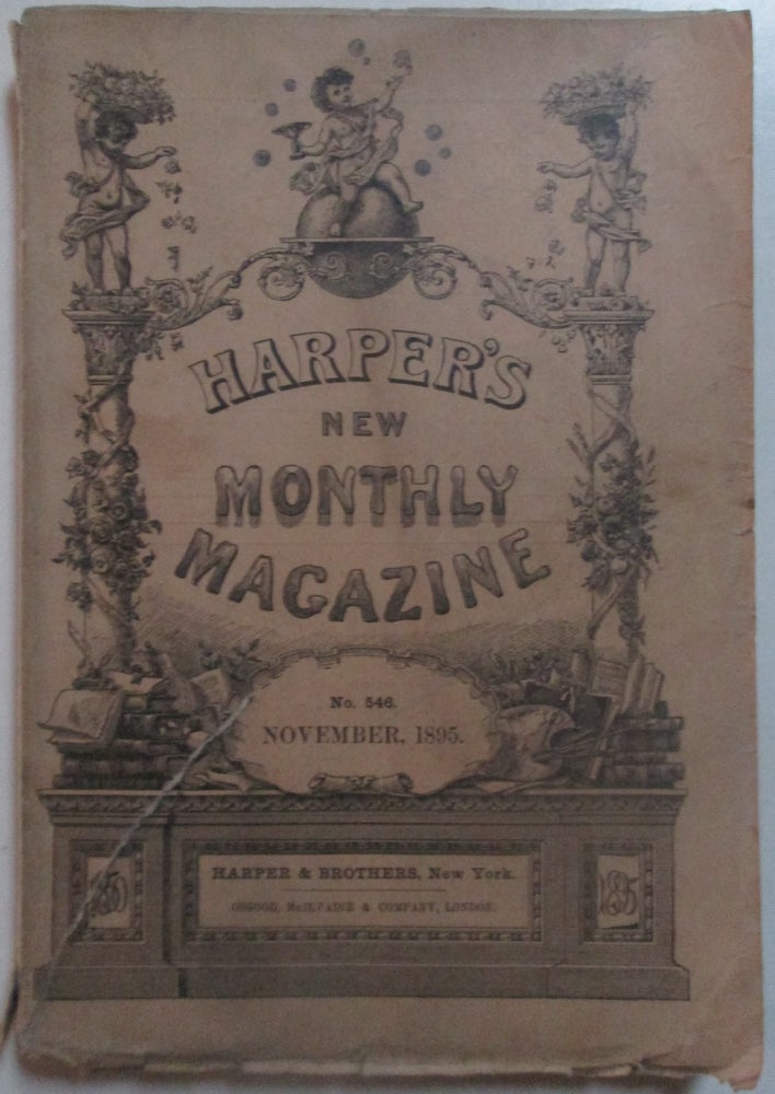Item #013640 Harper's New Monthly Magazine. November, 1895. Mark Twain, Frederic Remington, Thomas Hardy.