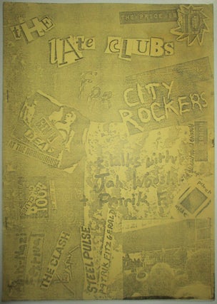 Item #013650 The Late Clubs Number 2. Around April/May 1978. Given