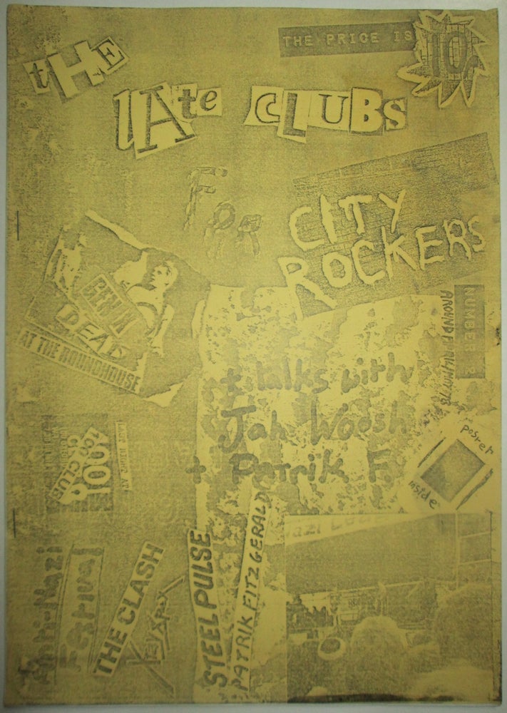 Item #013650 The Late Clubs Number 2. Around April/May 1978. Given.