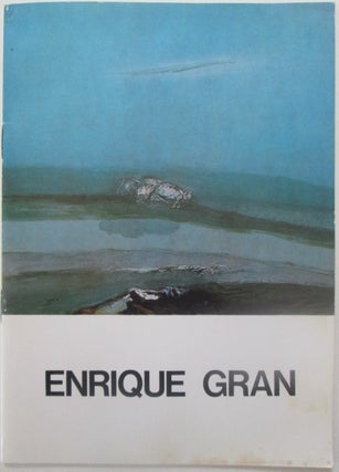 Item #013705 Enrique Gran. Enrique Gran, artist