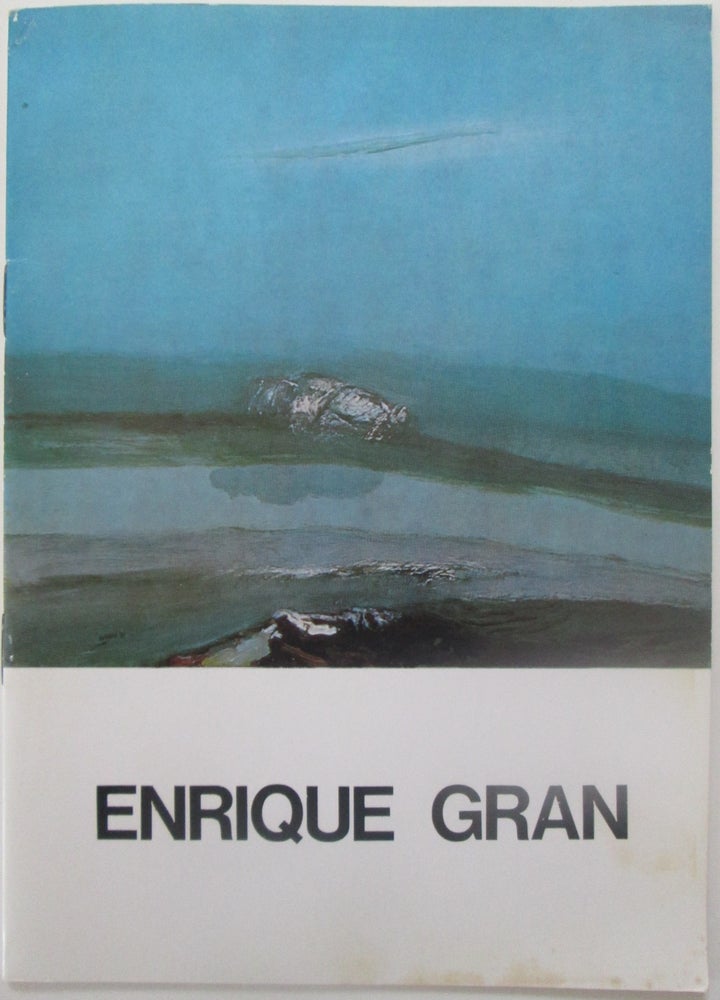 Item #013705 Enrique Gran. Enrique Gran, artist.