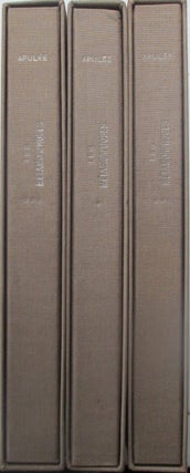 Item #013722 Les Metamorphoses (The Golden Ass). Three Volumes. Apulee, Apuleius
