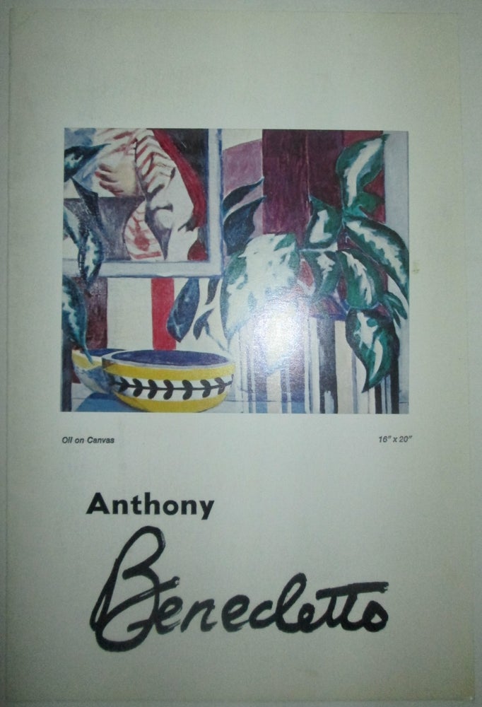 Item #013738 Anthony Benedetto. Anthony Benedetto, Tony Bennett.