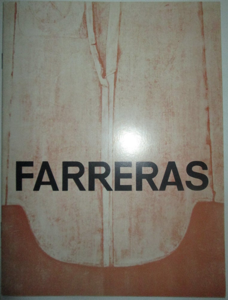 Item #013746 Farreras. Francisco Farreras, artist.