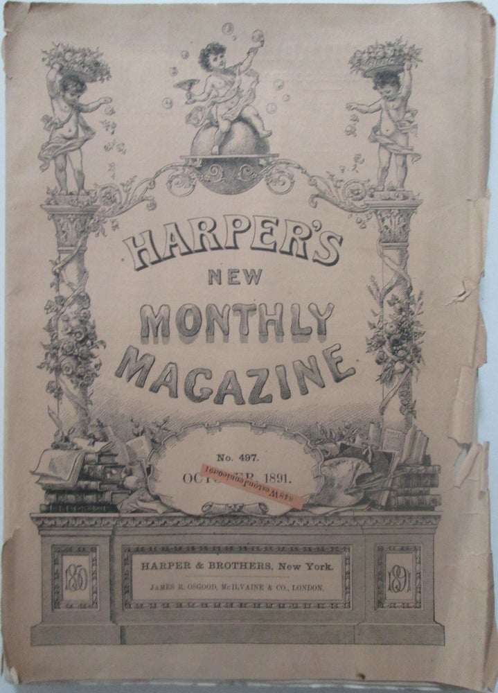 Item #013875 Harper's New Monthly Magazine. October, 1891. authors.