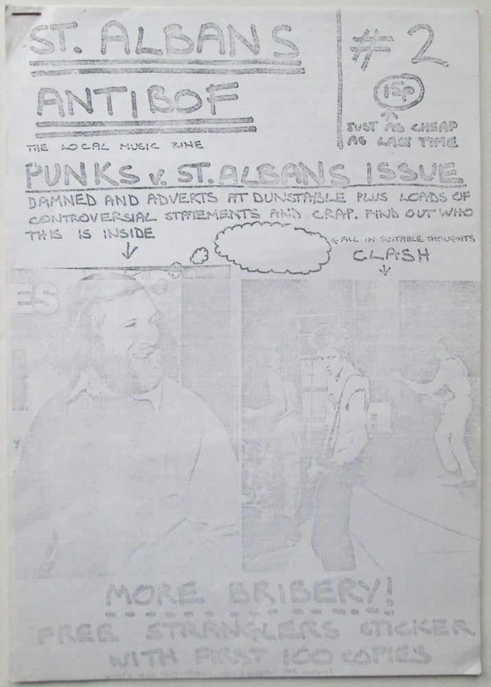 Item #013954 St. Albans Antibof. #2. Punks v. St. Albans Issue. Given.