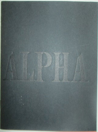 Item #013968 Alpha. Robert Kelly