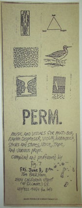 Item #013997 Perm. 1979 Performance Flyer