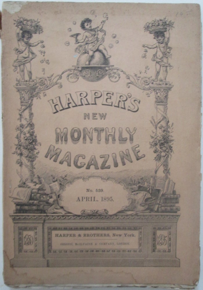 Item #014028 Harper's New Monthly Magazine. April, 1895. Mark Twain, Thomas Hardy.