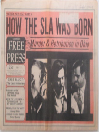 Item #014102 Los Angeles Free Press. August 9, 1974. Charles Bukowski